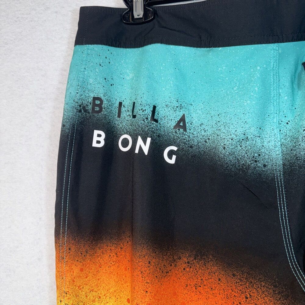 Billabong Platinum X Tribong Board Shorts Mens 34 Sunset Ombre Swim Trunks - Picture 8 of 13